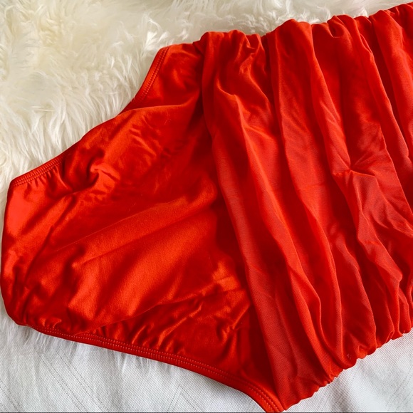 NWT Ralph Lauren Coral 1 piece Swimsuit Slimming 8 - Picture 4 of 10